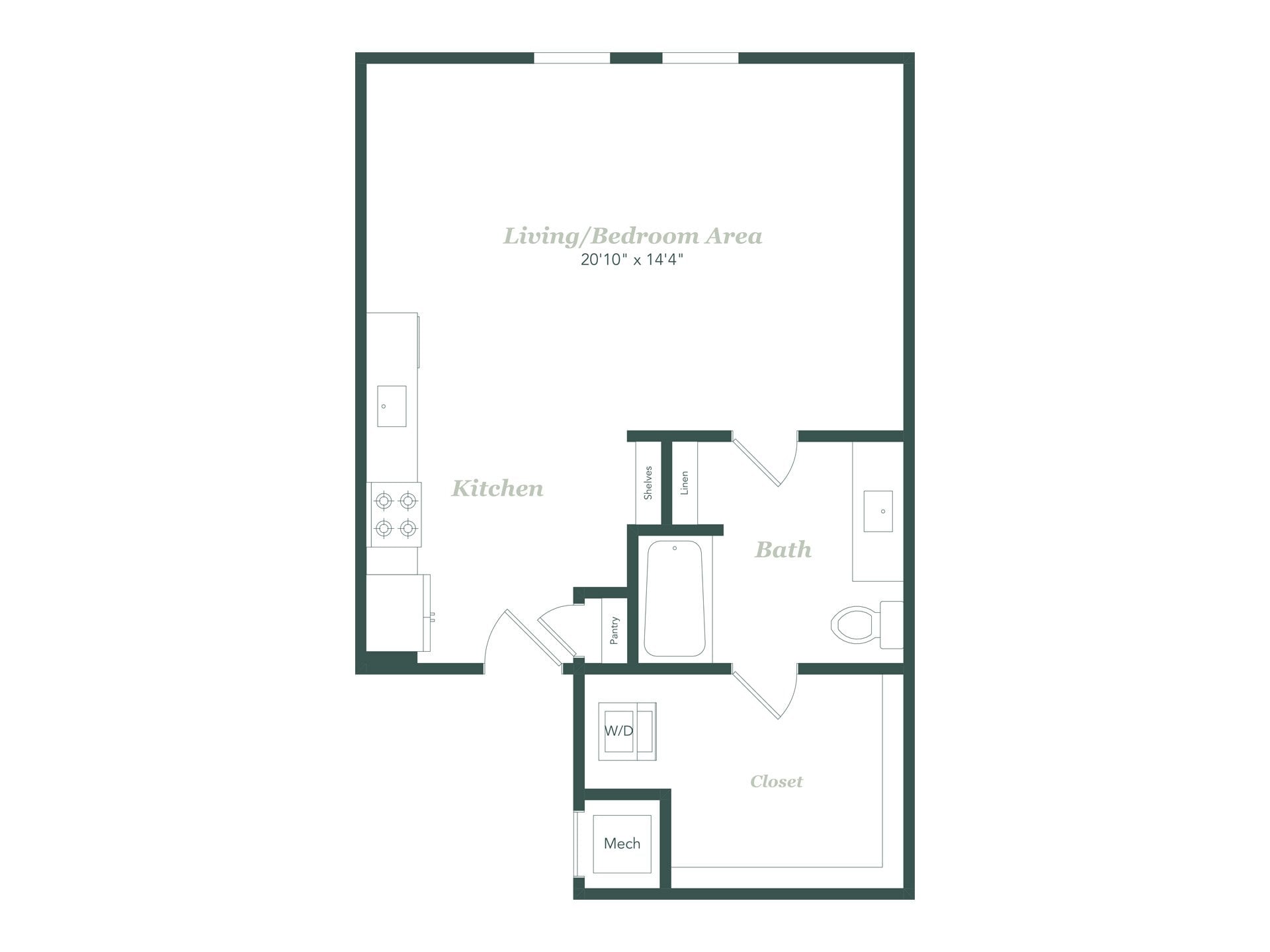 E5 floor plan