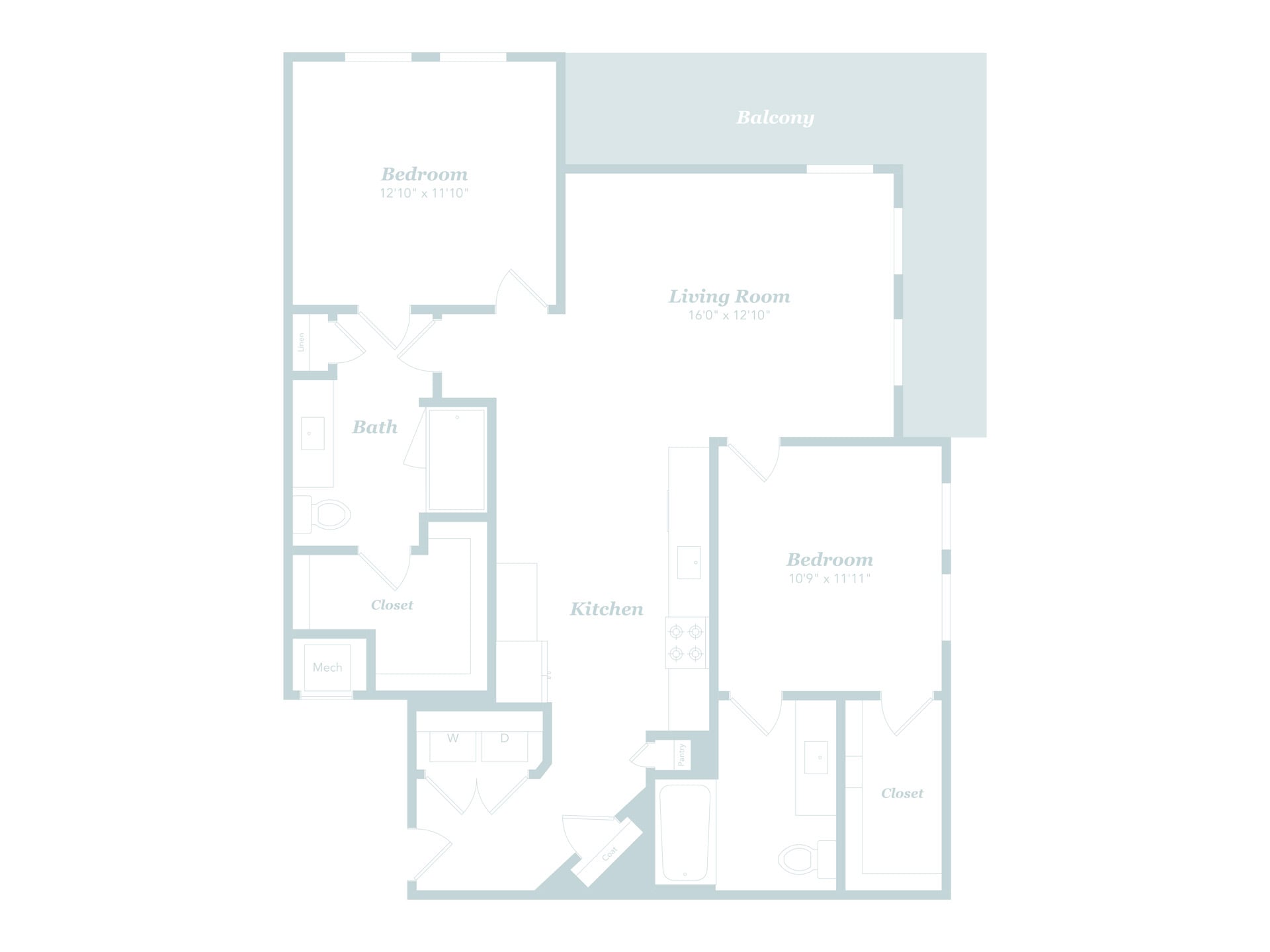 2F floor plan