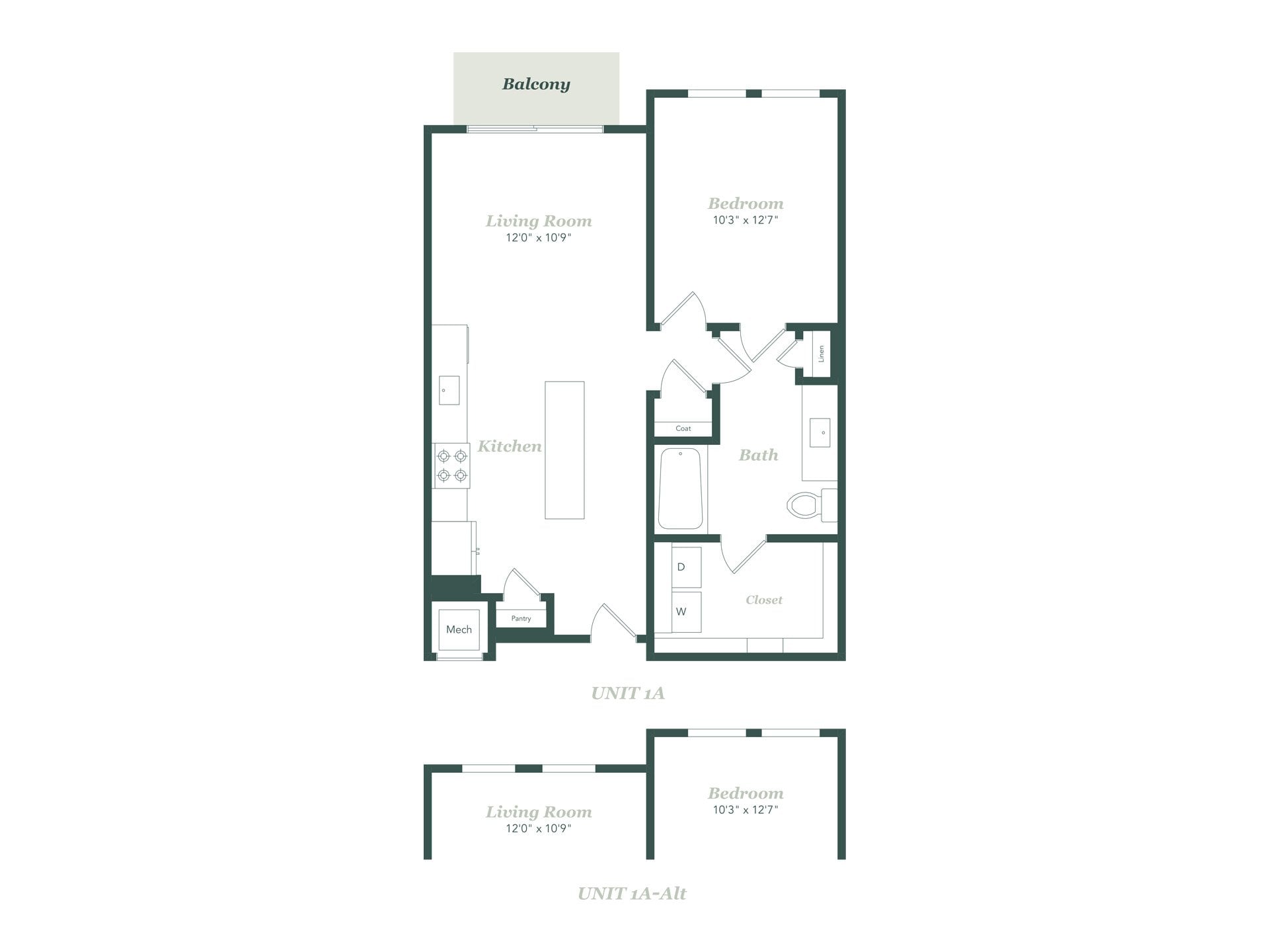 1A floor plan