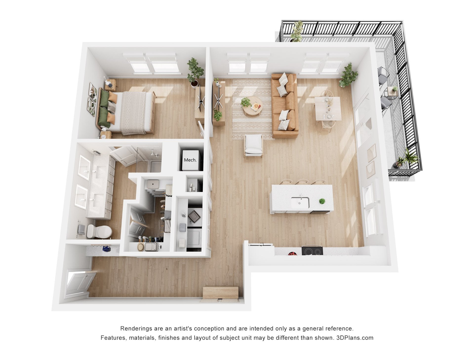 The Birdie floor plan