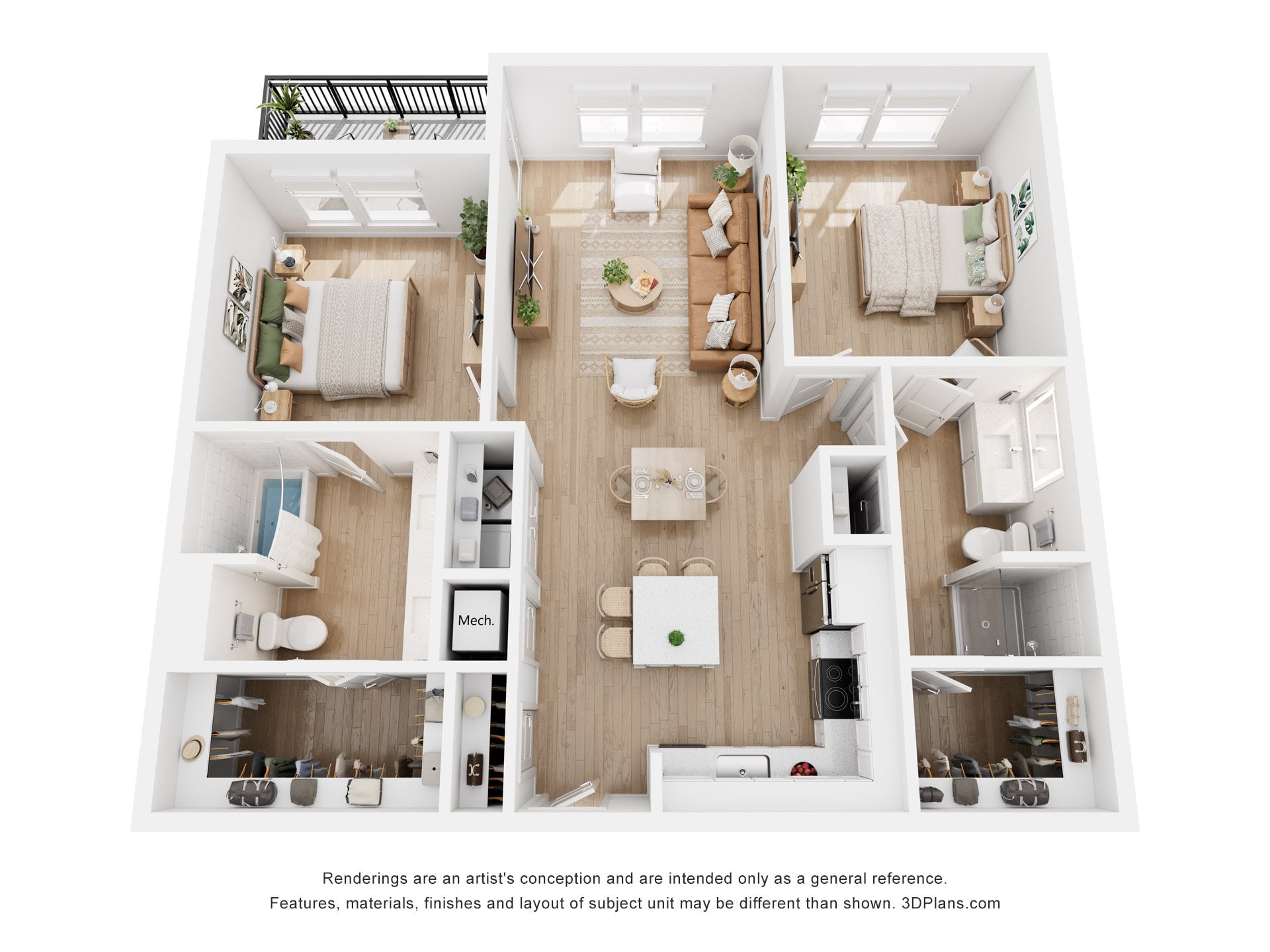 The Colt floor plan