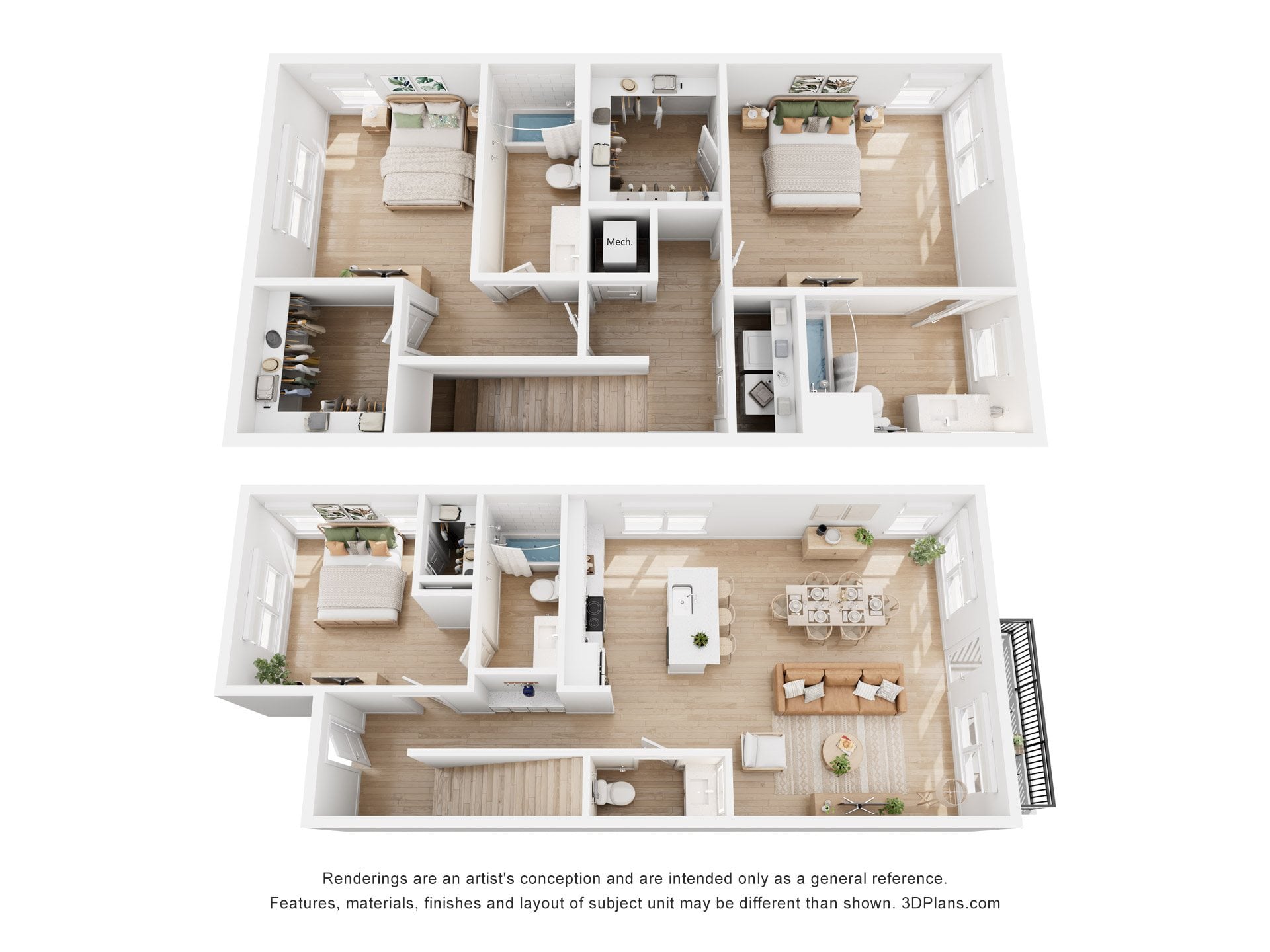 The Marley floor plan