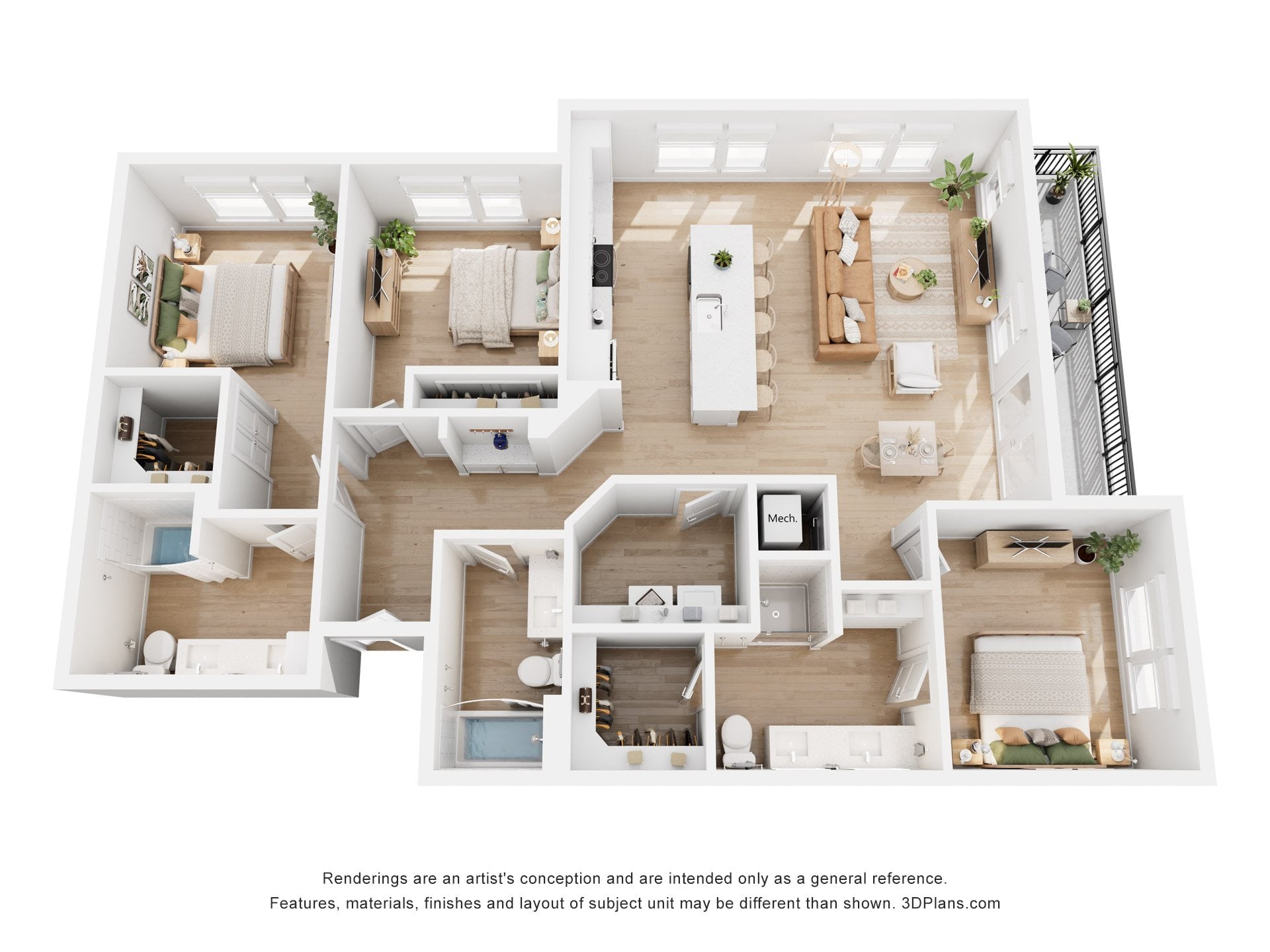 The Brooks floor plan