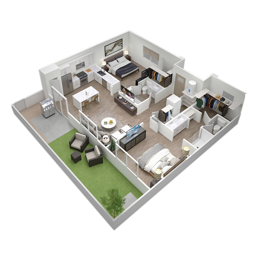 Elevate floor plan