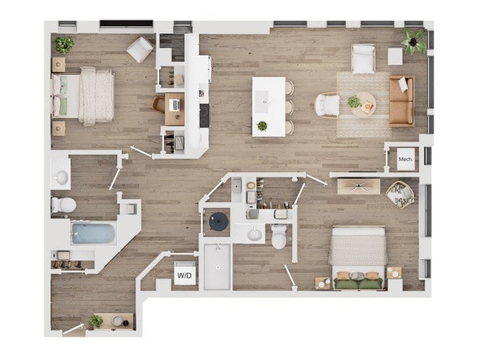 P floor plan