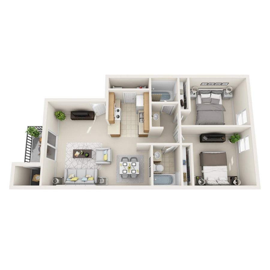 Bernoulli floor plan