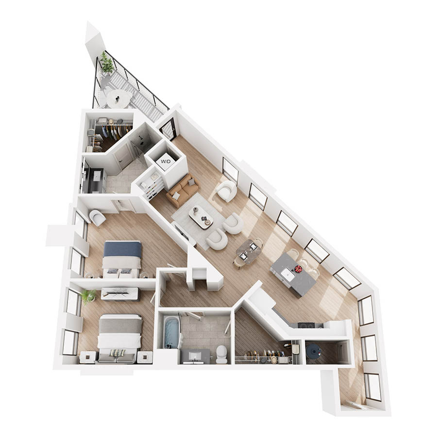 B2 floor plan