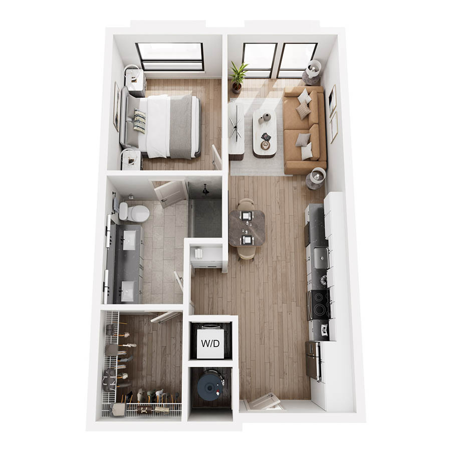 A1 floor plan
