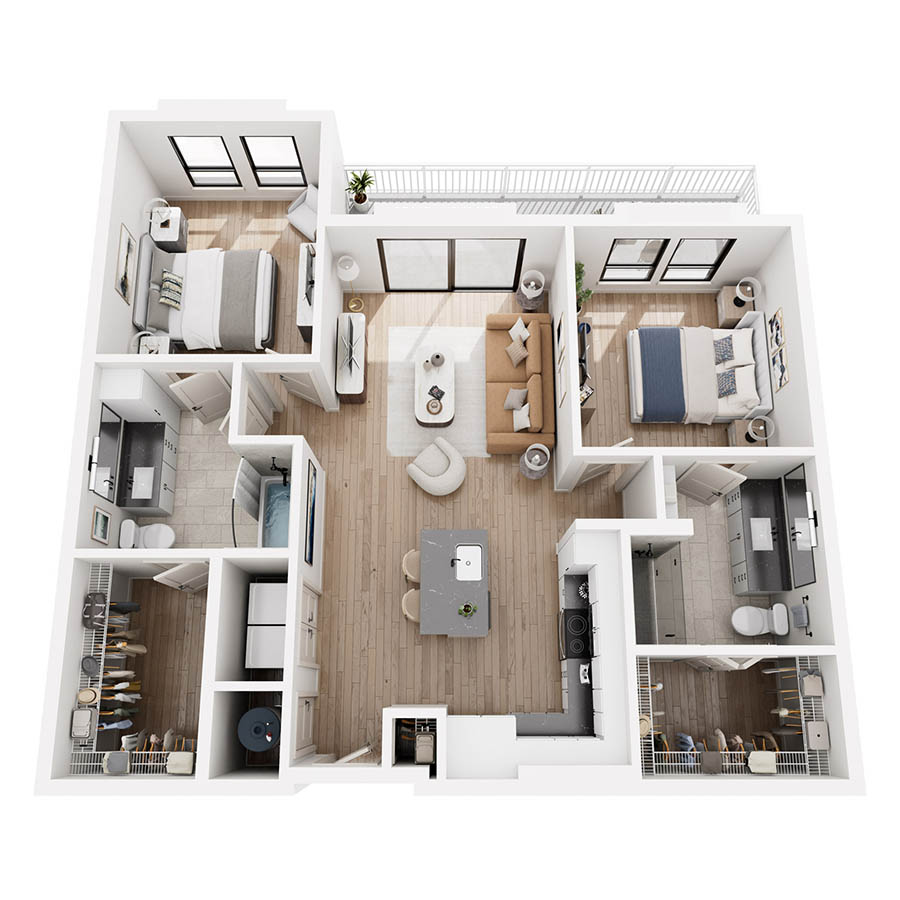 B4 floor plan