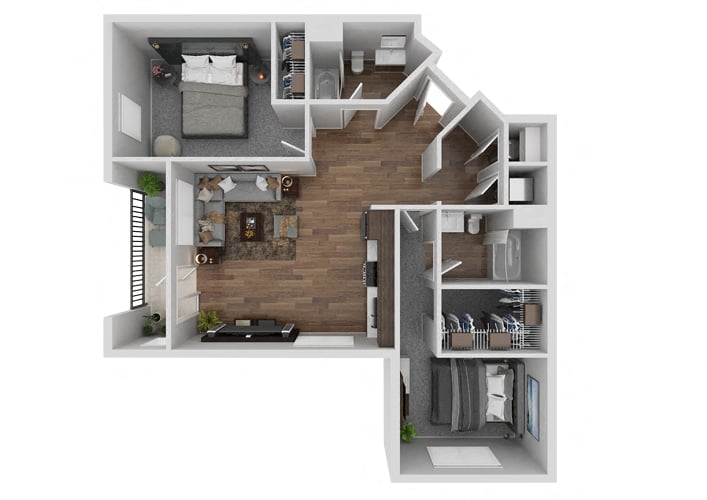 B2 floor plan