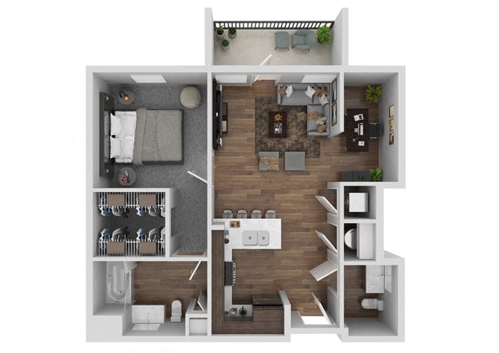 A6 floor plan