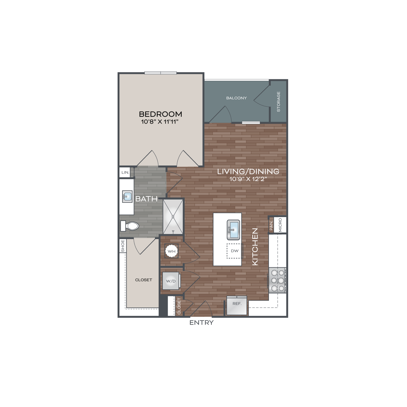 A2 floor plan