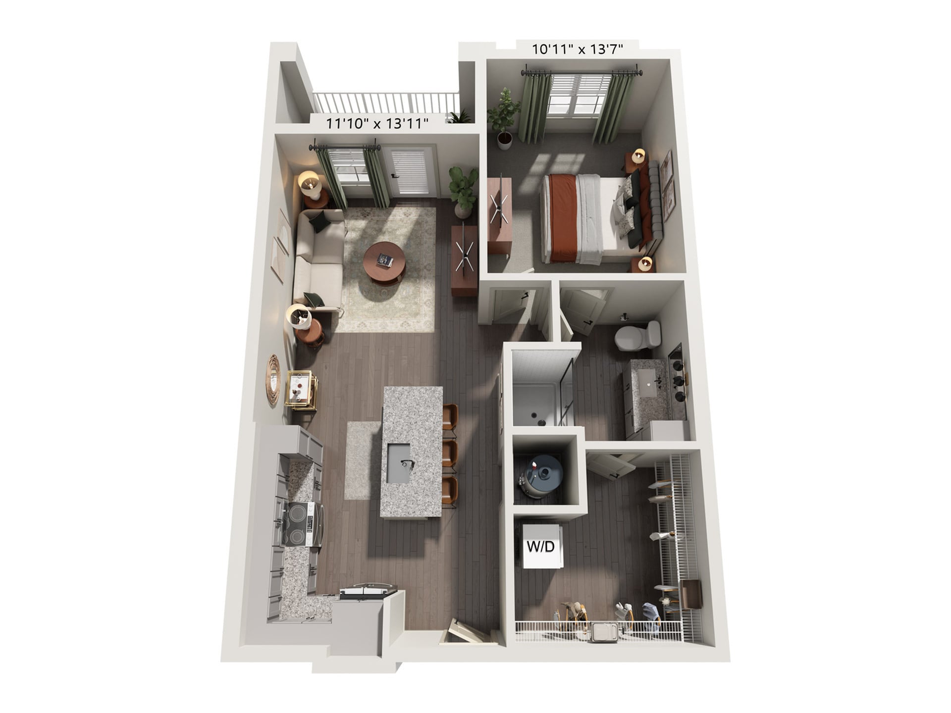 A1 floor plan