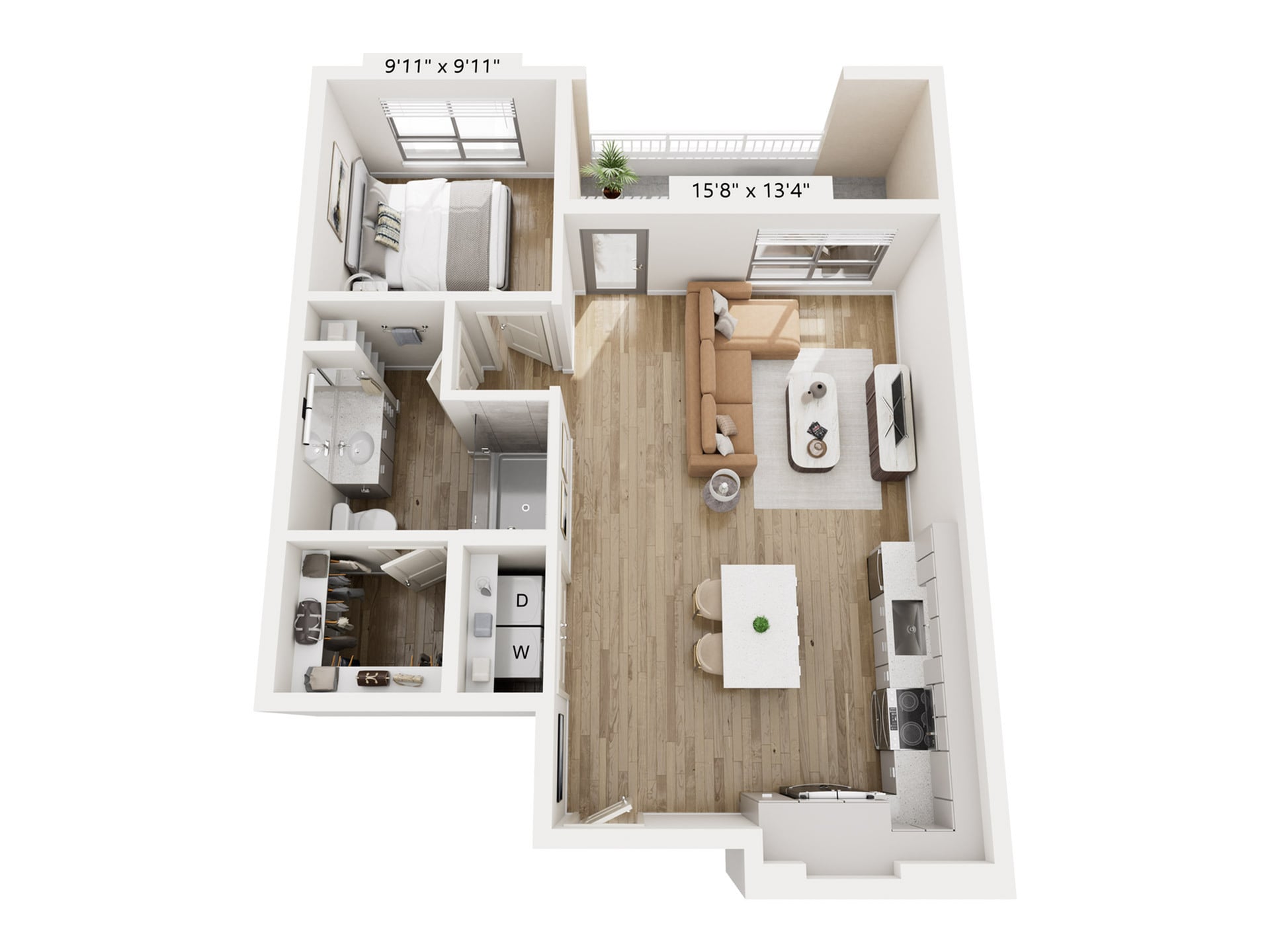 A6 floor plan