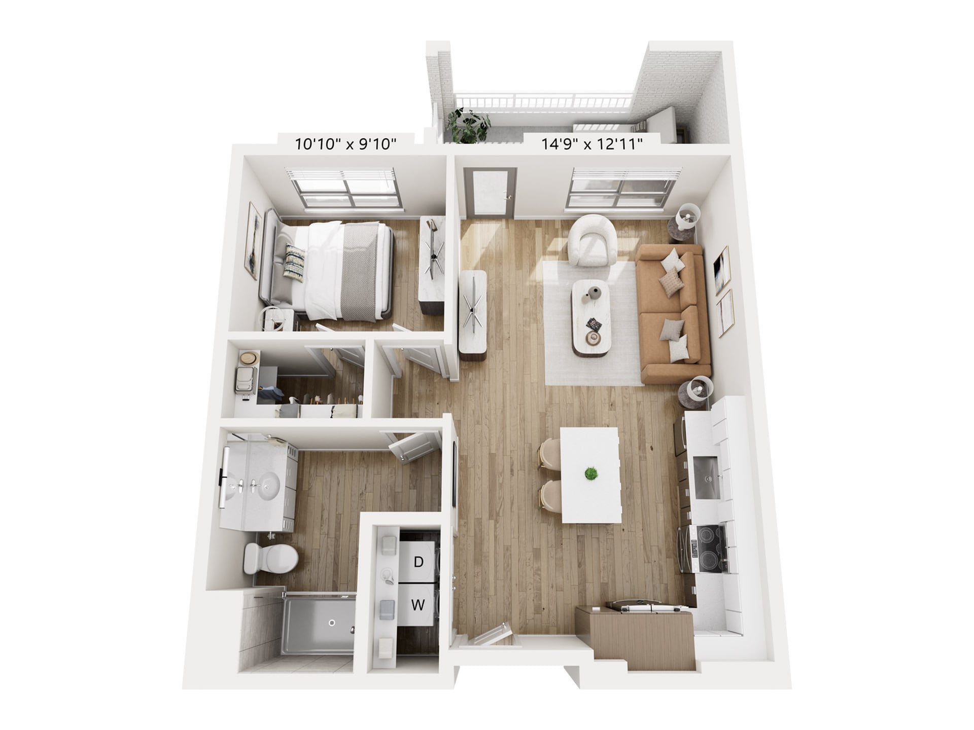 A2 floor plan