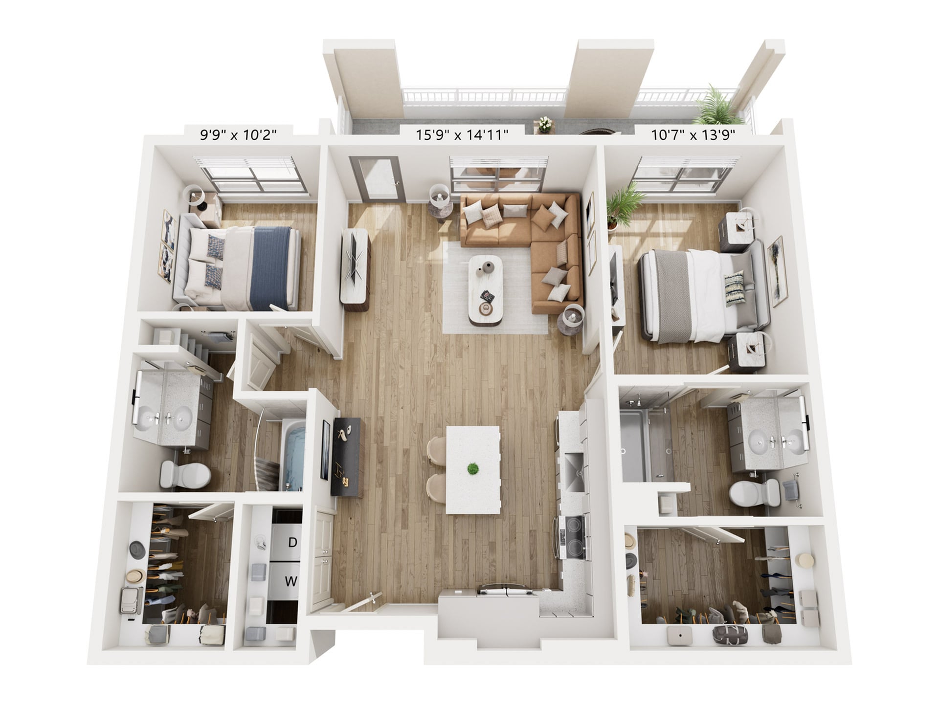 B2 floor plan