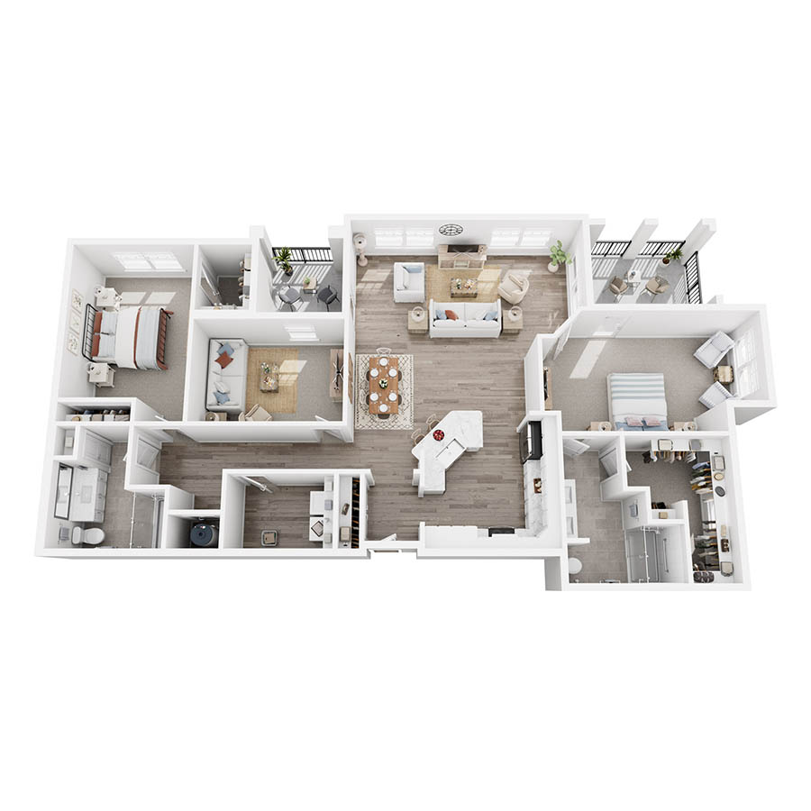 Rose Deluxe floor plan