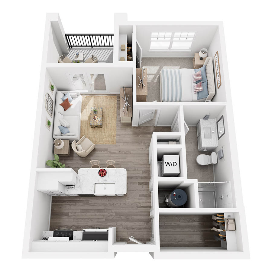 Petunia Deluxe floor plan
