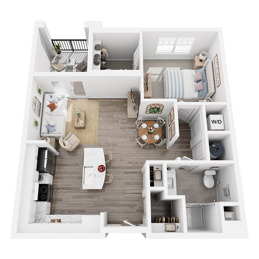 Lavender Deluxe floor plan