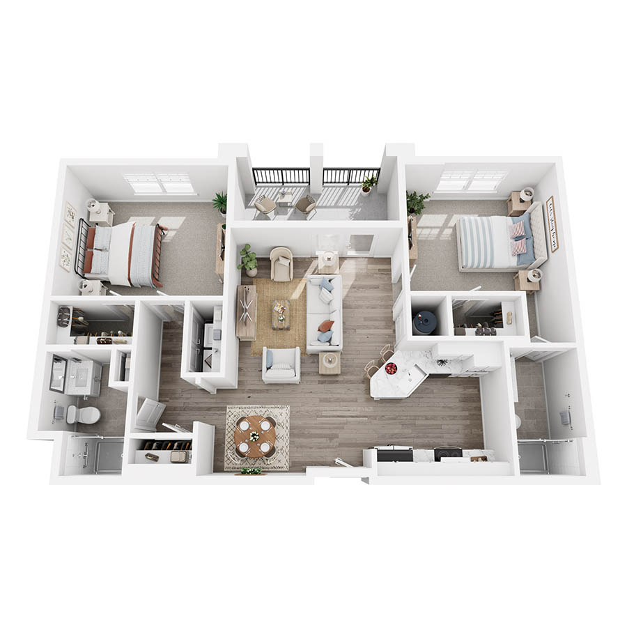 Amaryllis Deluxe floor plan