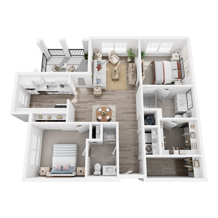 Violet floor plan