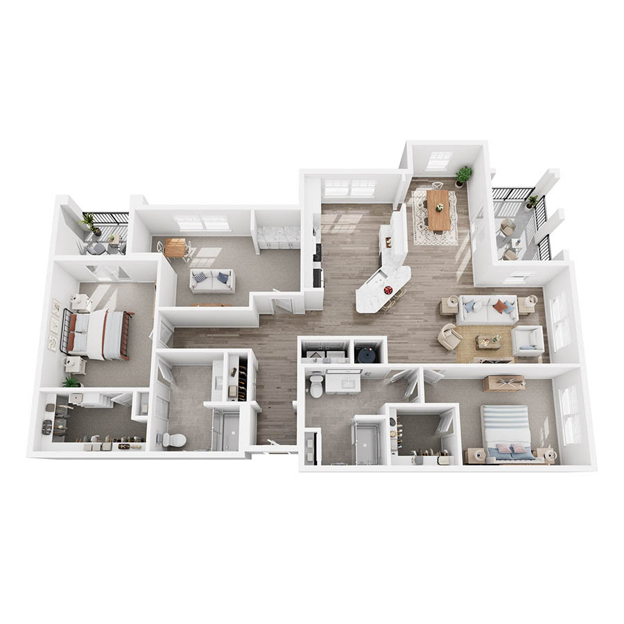 Violet Deluxe floor plan