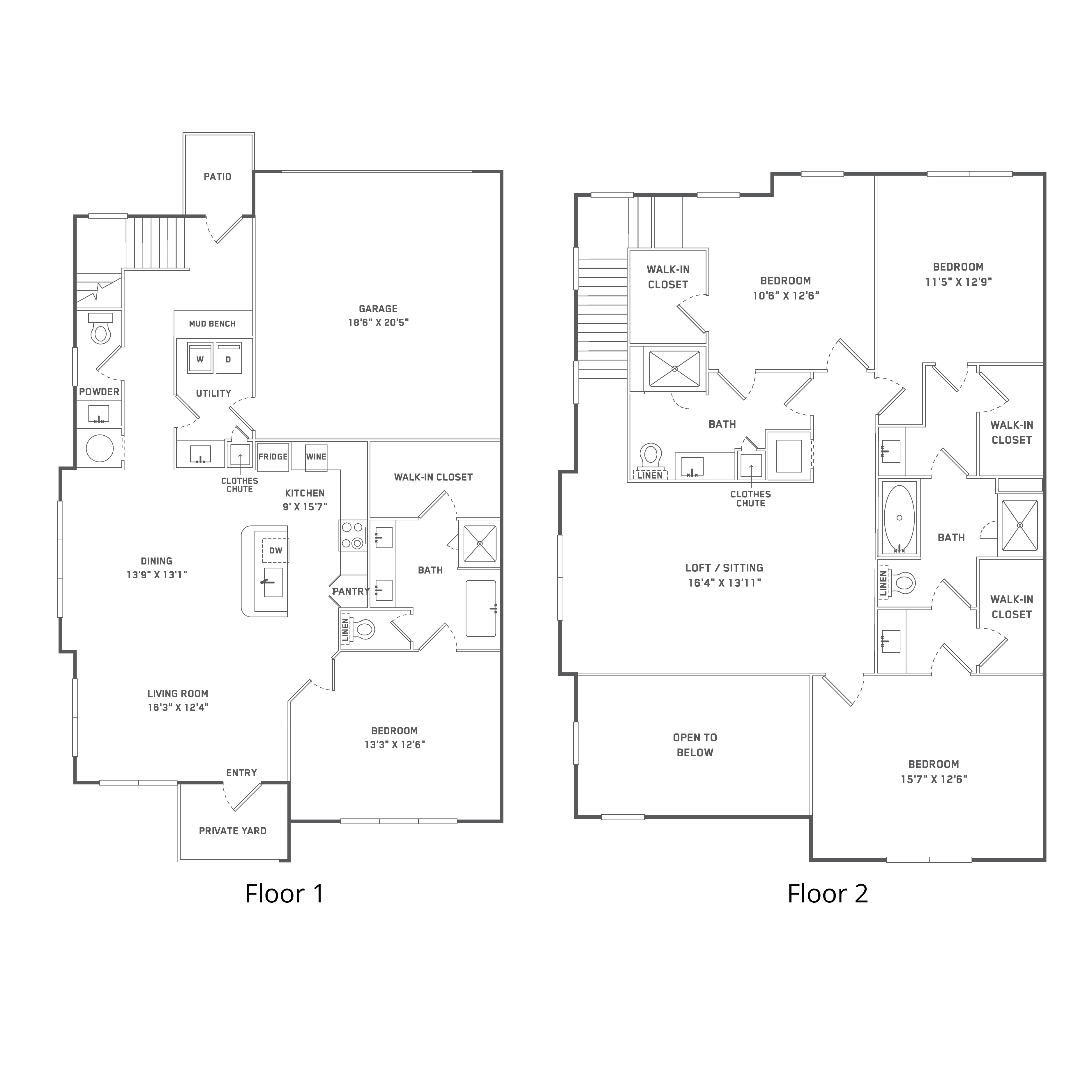 D1B floor plan