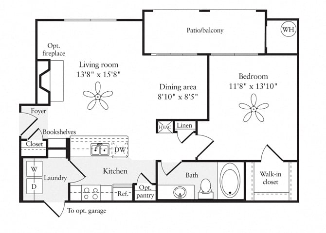 A2 floor plan