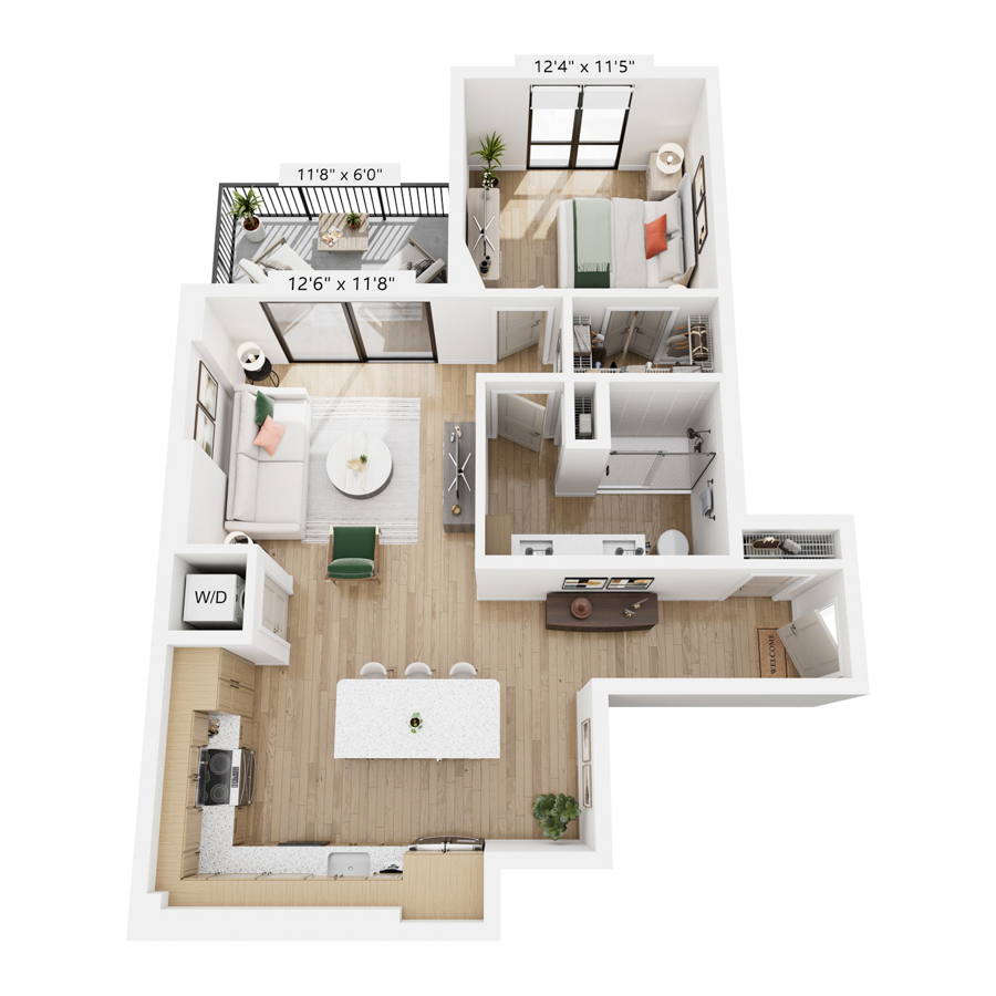 A4 floor plan