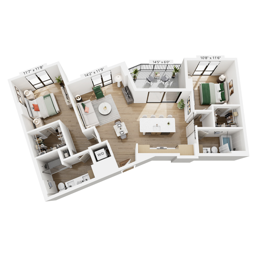 B6 floor plan