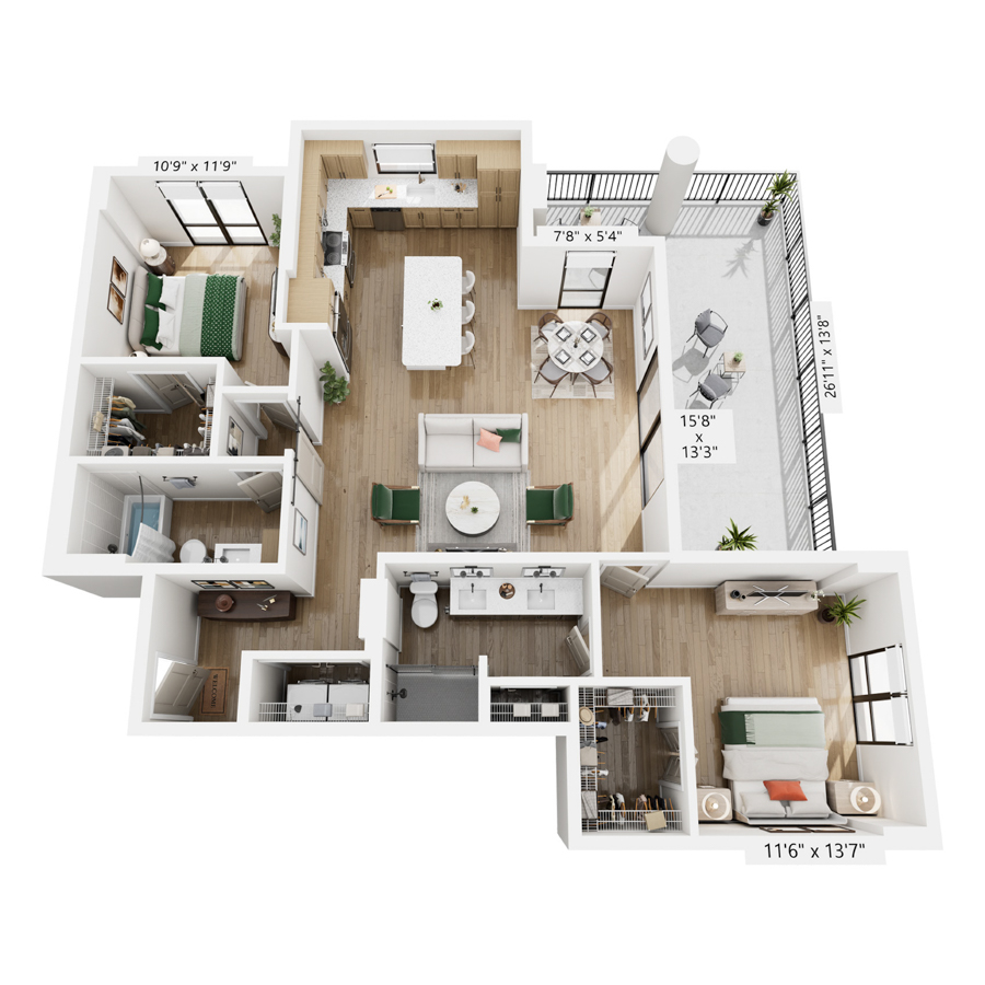 B15 floor plan