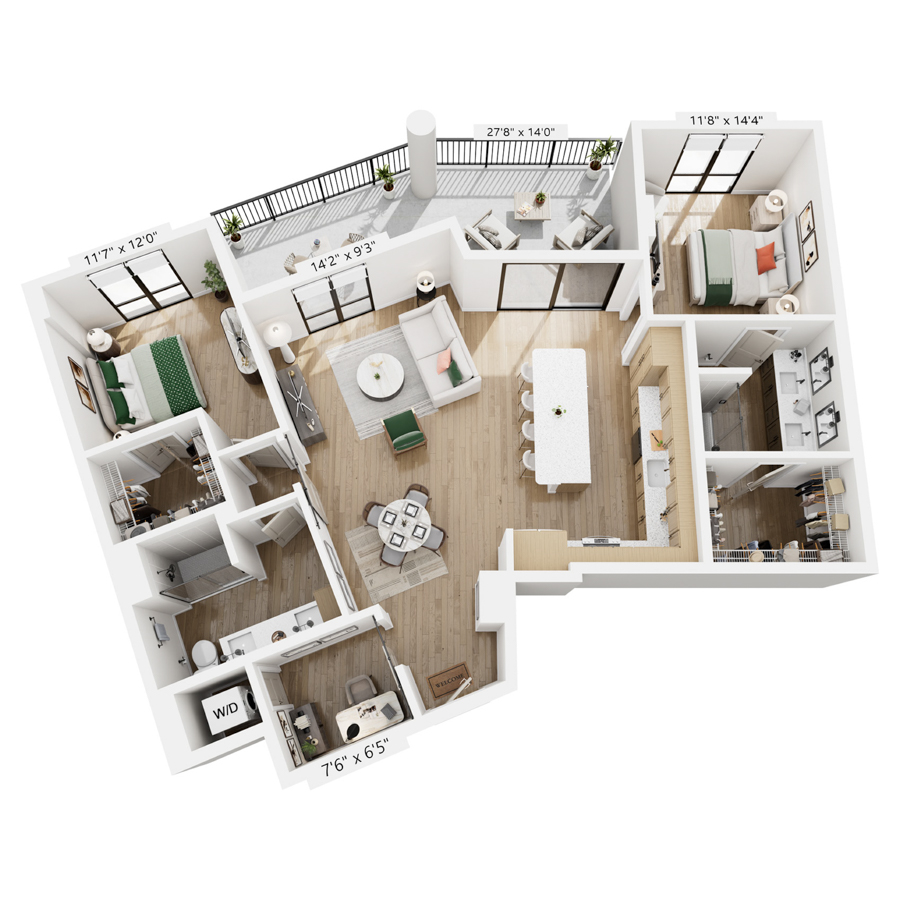 B13 floor plan