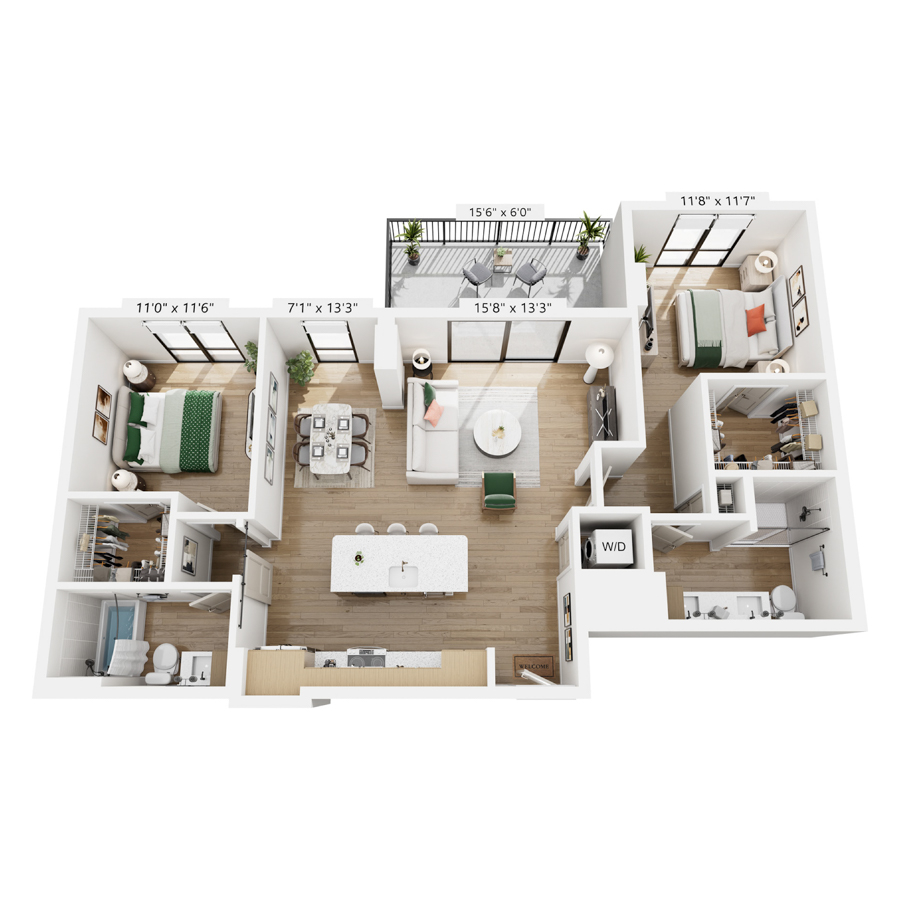 B4 floor plan