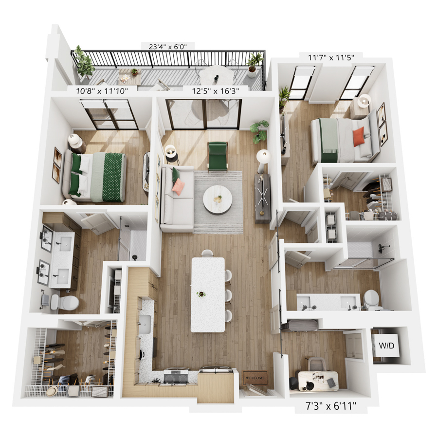 B3 floor plan