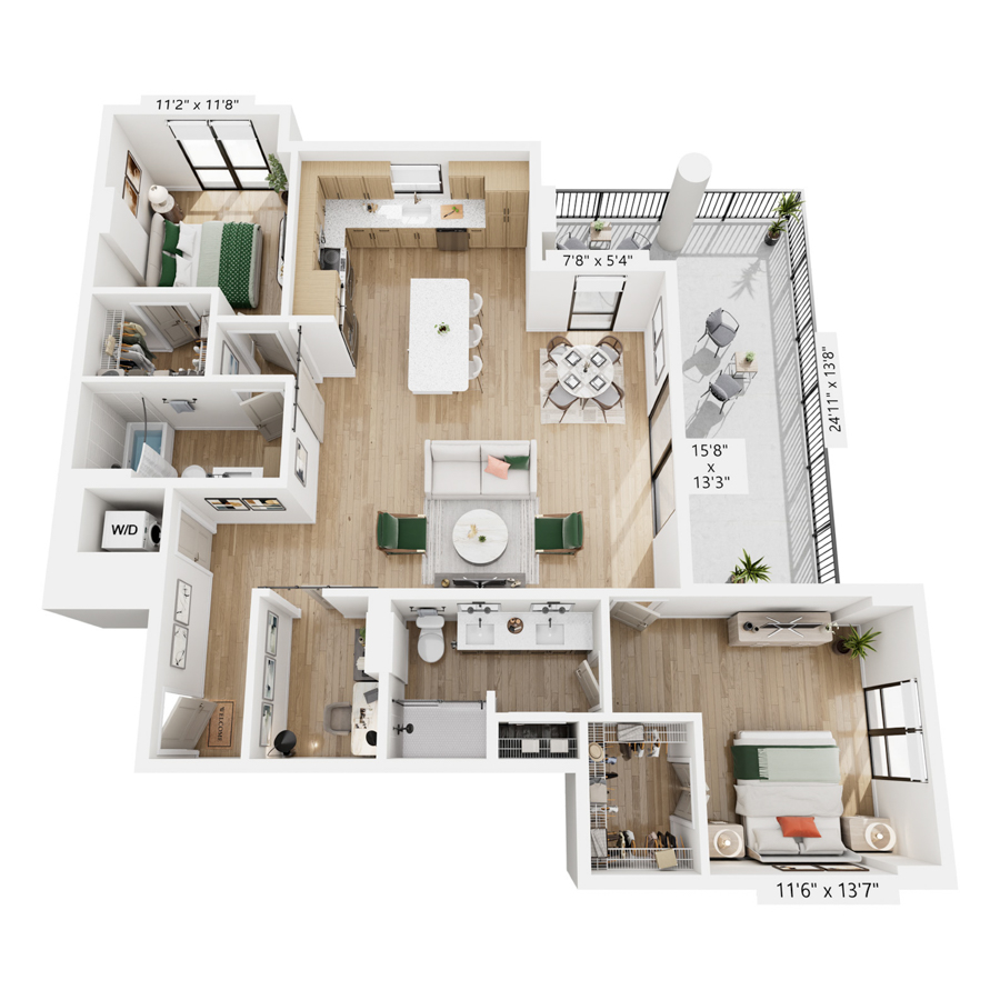 B16 floor plan