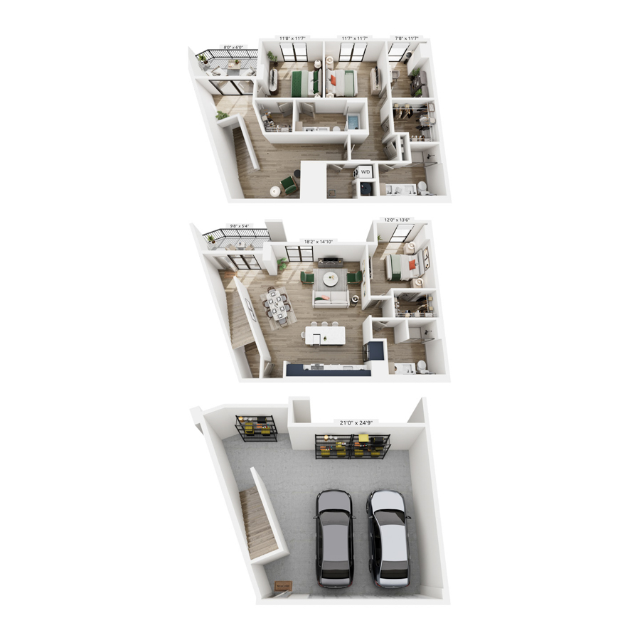 TH2 floor plan