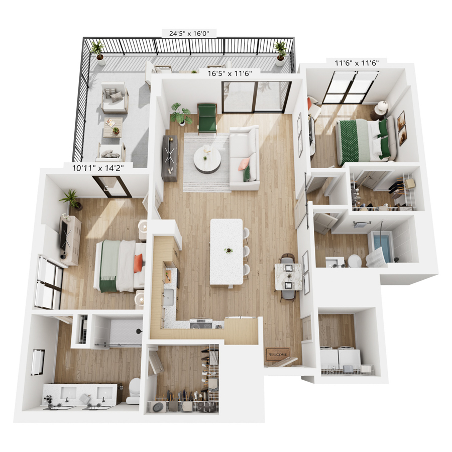 B9 floor plan