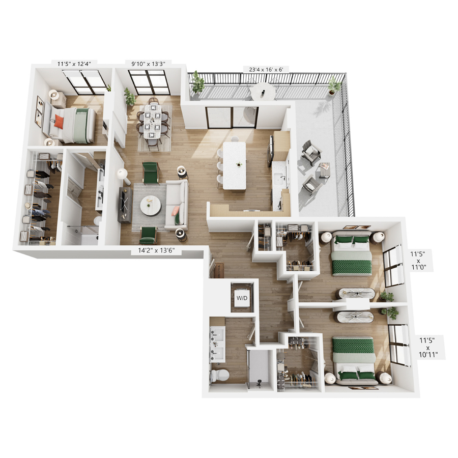 C2 floor plan