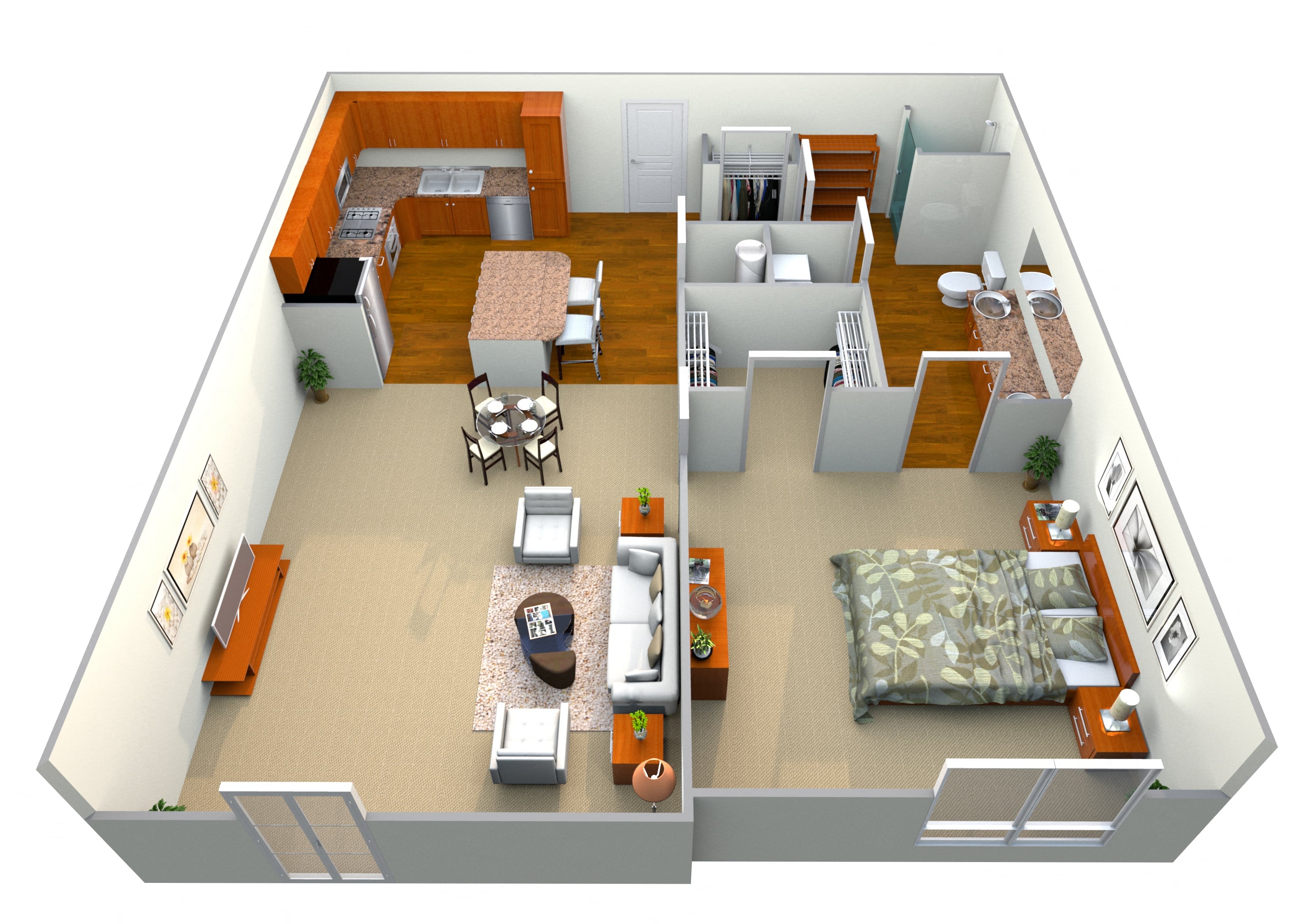 Azure floor plan