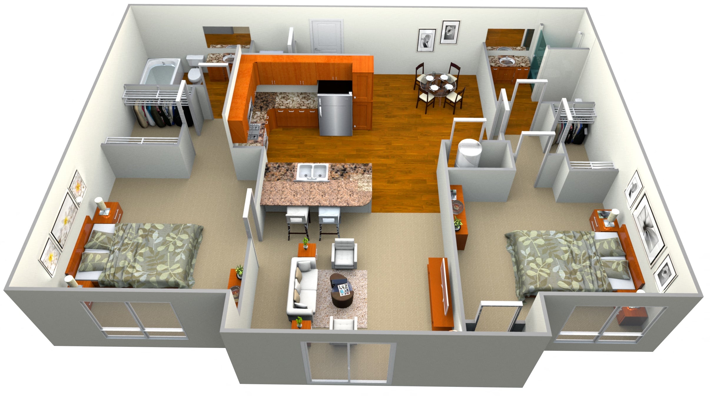 Brilliant floor plan