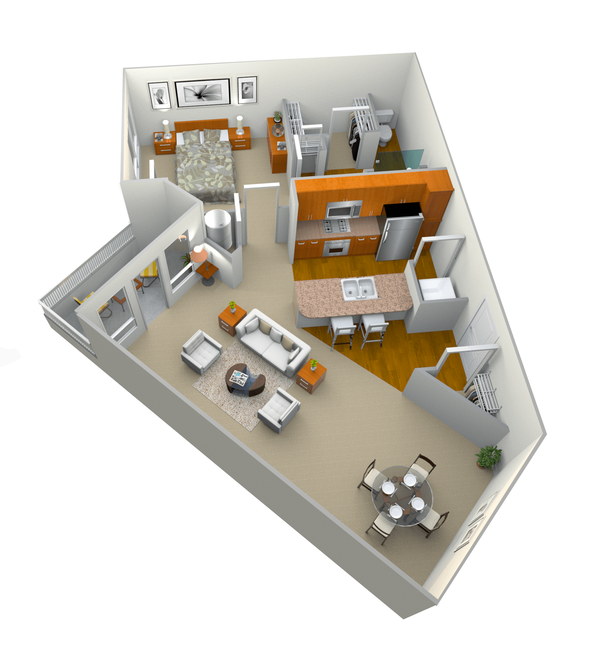 Aquamarine floor plan