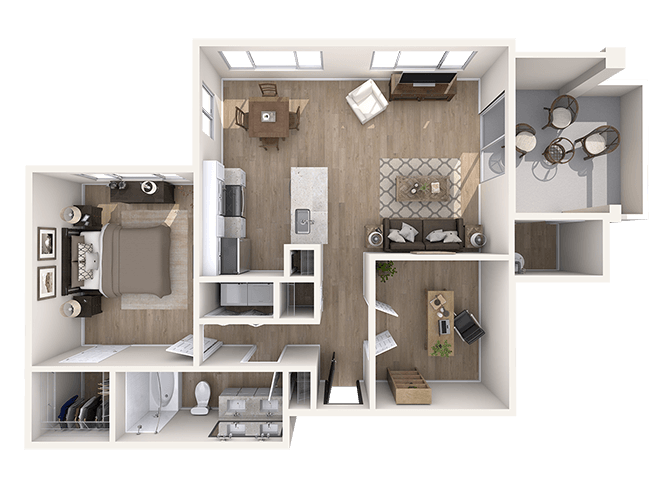 Bougenvilla Renovated floor plan