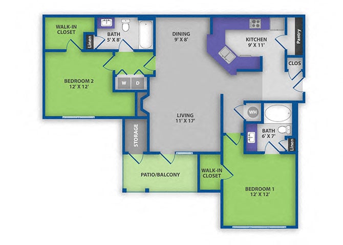 Campbell floor plan
