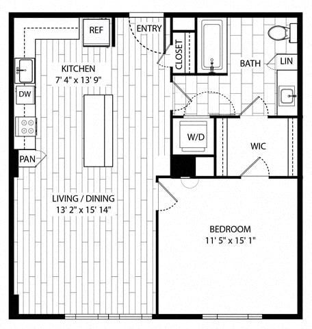 California floor plan