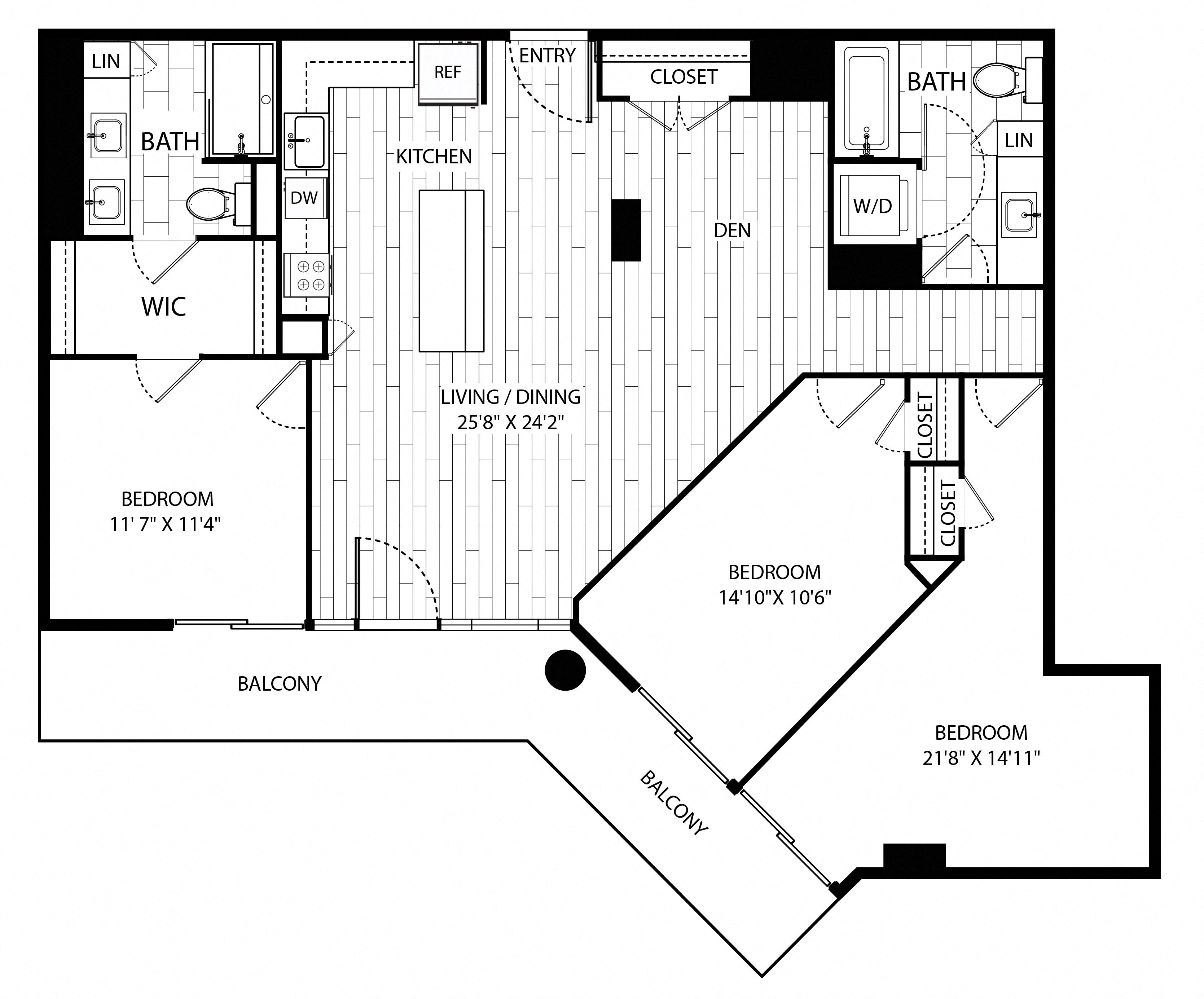Redwood floor plan