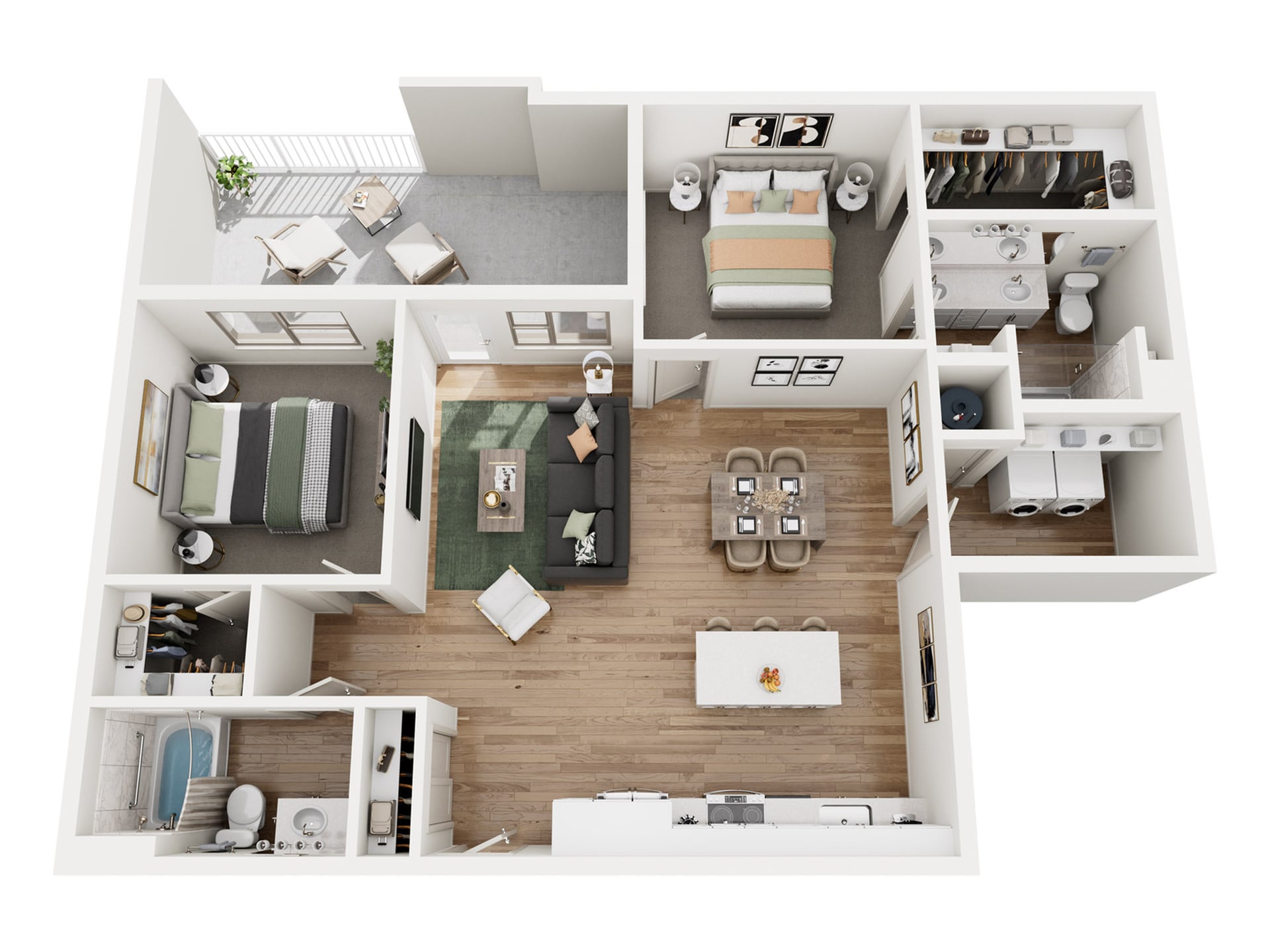Platte floor plan