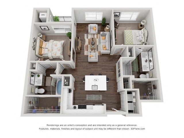 B - Hartford floor plan