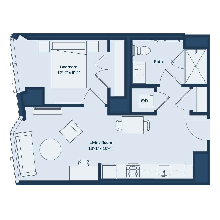 Unit 0804 floor plan