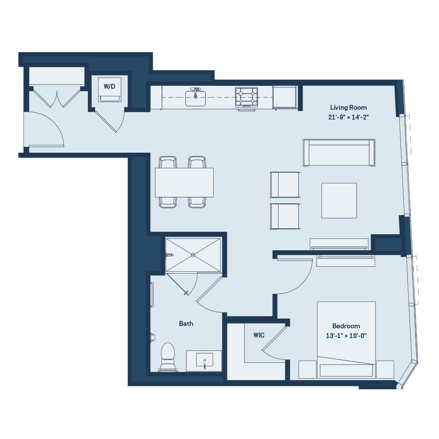 Unit 3509 floor plan
