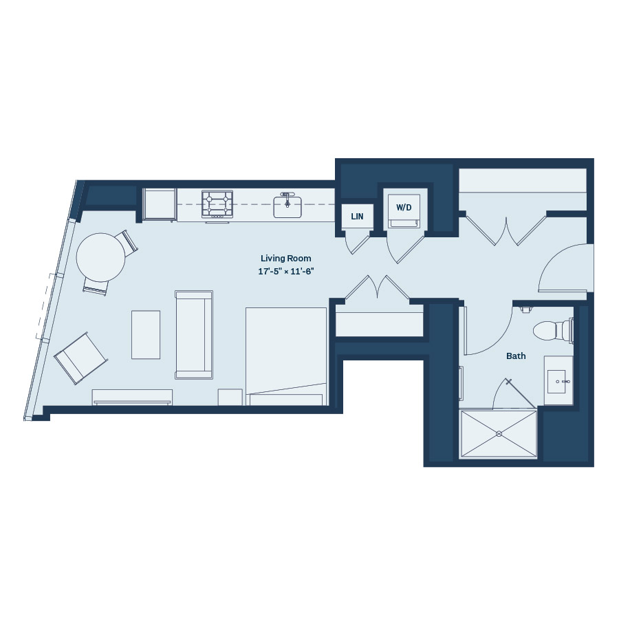 Unit 3201 floor plan
